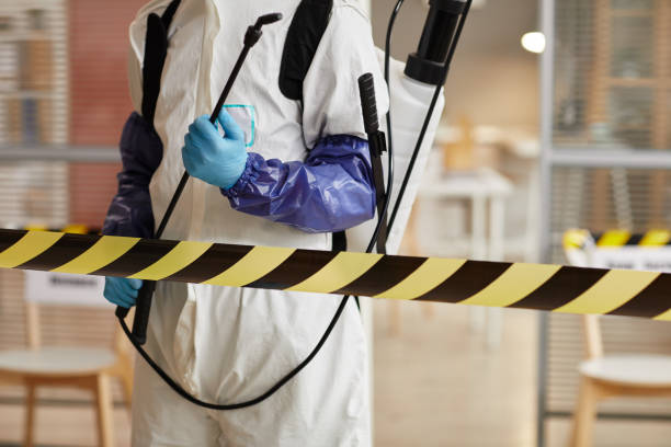 Professional Biohazard Cleanup technician working in Nunn, CO